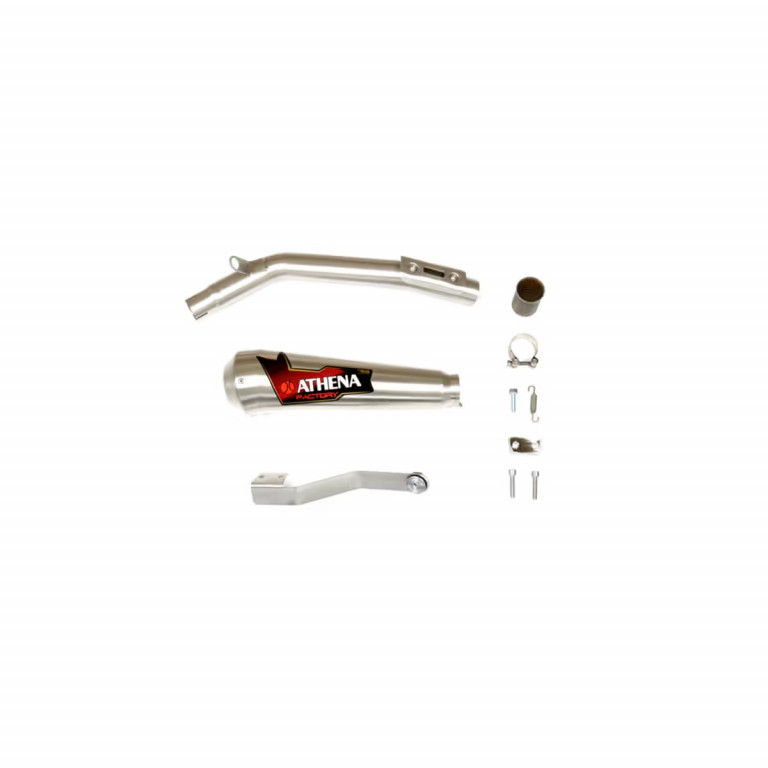 Výfuk kompletní - sada ATHENA GK-EXHAUST-0021 pro KTM Duke 200 2011-2014