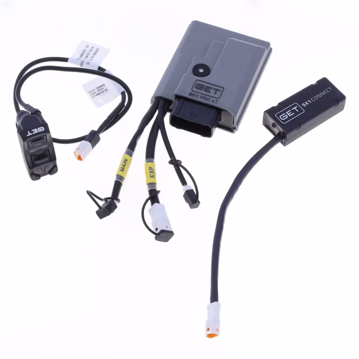 Řídící jednotka GET SX1 PRO 4T GK-SX1PROFTY-0001 s řídicí jednotkou SX1 Controller, SX1 Connect a sadou druhého vstřikovače SX1 Connect and Second Injector Kit - Obrázek 4
