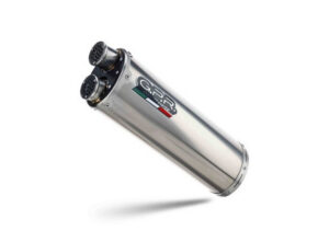 Koncovka výfuku Slip-on GPR DUAL INOX VO.9.RACEDB.DUAL.IO Matný nerez pro VOGE 800 Rally 2025-2026, VOGE DS 800 X RALLY 2025-2026