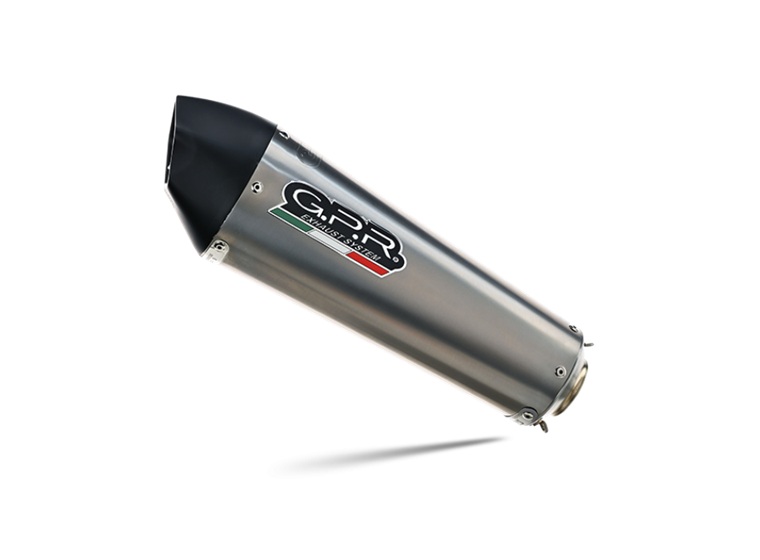 Výfuk kompletní GPR NEW GRAND PRIX EVO TITANIUM E5.Y.227.1.CAT.GPAN.TO Broušený titan pro YAMAHA MT-07 Tracer / Tracer 700 2019-2020 - Obrázek 2