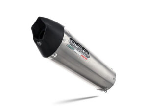 Výfuk kompletní GPR NEW GRAND PRIX EVO TITANIUM E5.Y.227.CAT.GPAN.TO Broušený titan pro YAMAHA MT-07 Tracer / Tracer 700 2020-2021