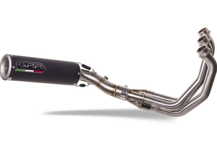 Výfuk kompletní GPR M3 BLACK TITANIUM VO.10.RACEDB.M3.BT Matná černá pro VOGE Brivido 125 R 2023-2024 - Obrázek 2