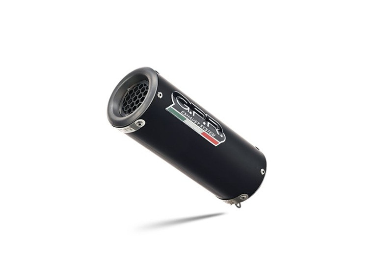 Výfuk kompletní GPR M3 BLACK TITANIUM VO.10.RACEDB.M3.BT Matná černá pro VOGE Brivido 125 R 2023-2024