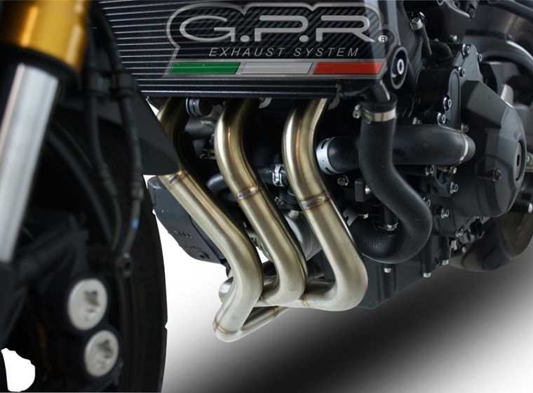 Výfuk kompletní GPR M3 INOX E4.CO.Y.201.2.CAT.M3.INOX Broušená nerezová ocel pro YAMAHA MT-09 Tracer / Tracer 900 2018-2020 - Obrázek 8