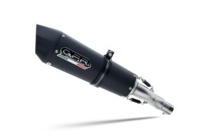 Dvojitá koncovka výfuku GPR NEW GRAND PRIX EVO BLACK TITANIUM K.158.GPAN.BLT Titanová matná černá pro KAWASAKI Z 1000 SX 2011-2016