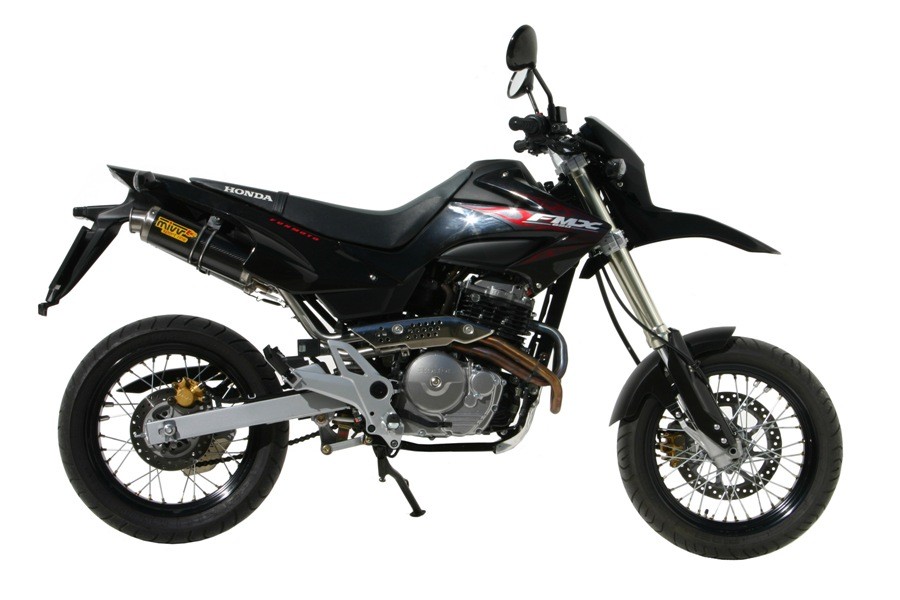 2 koncovky výfuku MIVV GP H.034.L2S Karbon pro HONDA FMX 650 2005-2006 - Obrázek 2