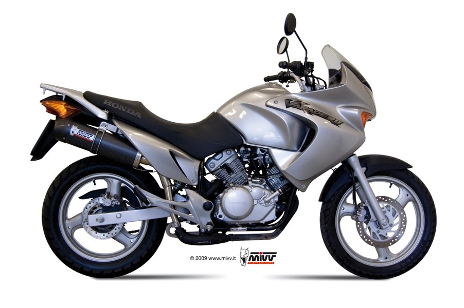 Koncovka výfuku MIVV OVAL H.044.L3C Karbon / Karbonové víčko MALÝ pro HONDA XL 125 V Varadero 2007-2011 - Obrázek 2