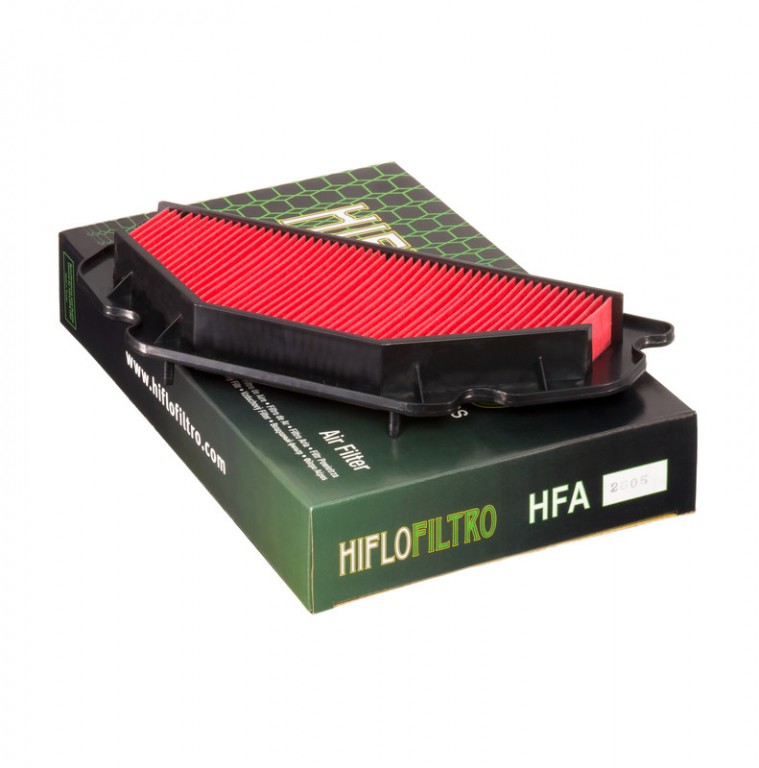 Vzduchový filtr HIFLOFILTRO HFA2605 pro KAWASAKI ZX-6R 636 Ninja (<2006) 2003-2004, KAWASAKI ZX-6RR Ninja 600 2003-2004