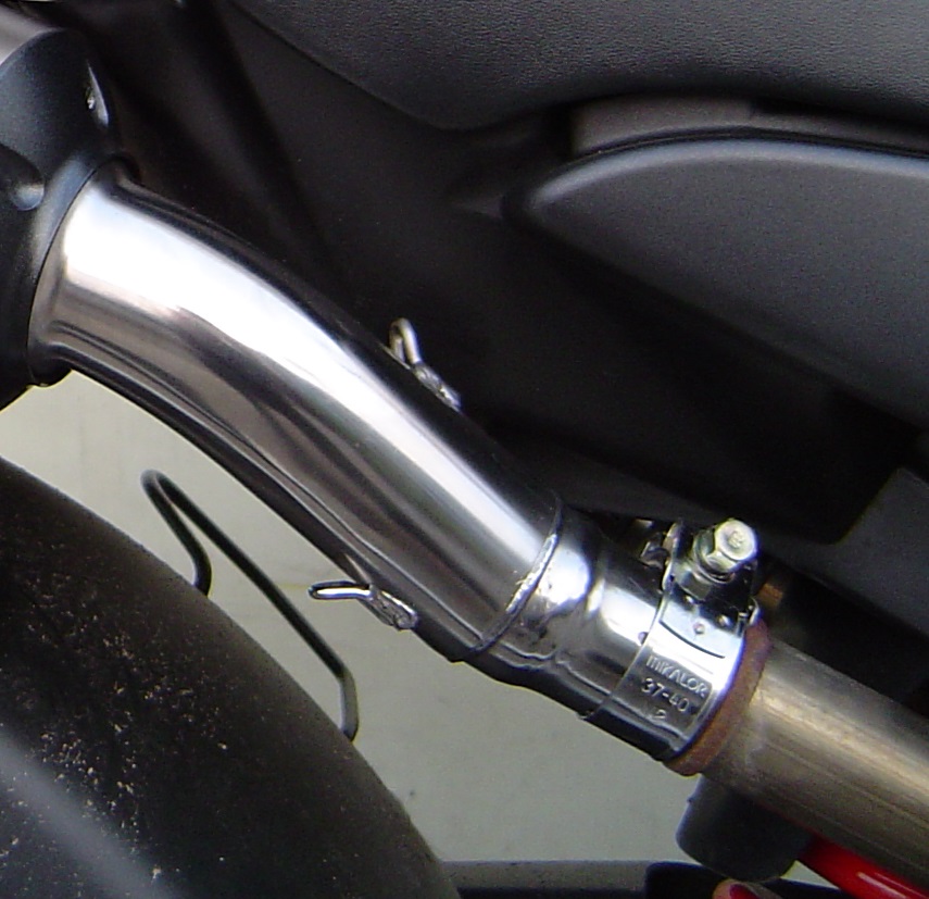 Dvojitá koncovka výfuku GPR M3 H.52.M3.INOX Broušená nerezová ocel pro HONDA CB 900 F Hornet 2002-2005 - Obrázek 6