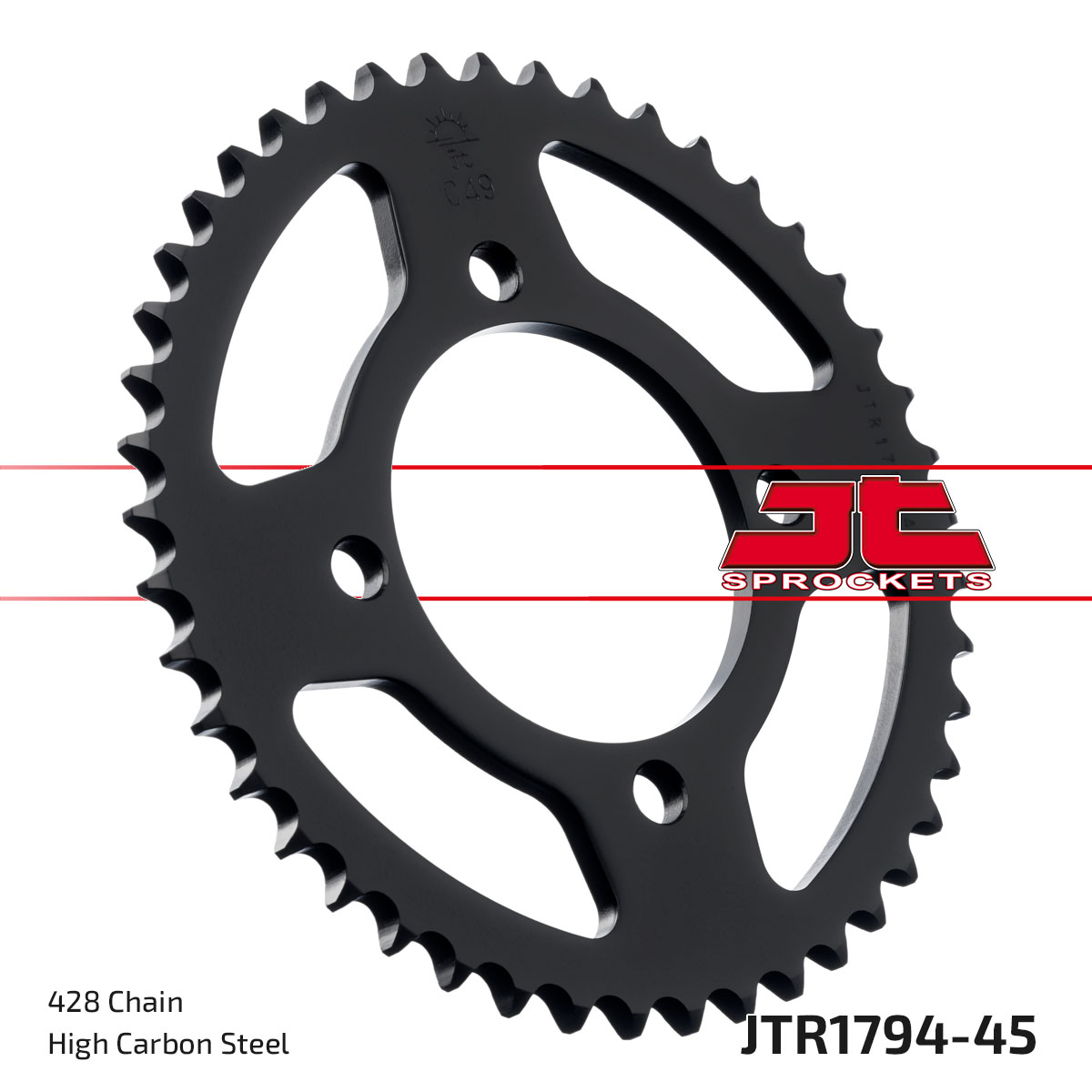 Řetězová sada D.I.D Chain - stříbrný řetěz 428 D, netěsněný, kolečko JT, rozeta JT pro SUZUKI GZ 125 Marauder 1998-2011 - Obrázek 5