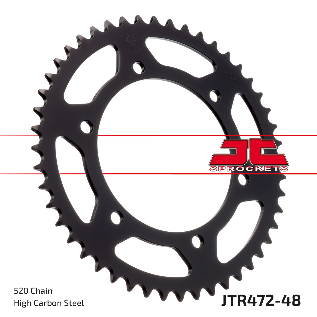 Řetězová rozeta JT JTR 472-48 48 zubů, 520 - Obrázek 3
