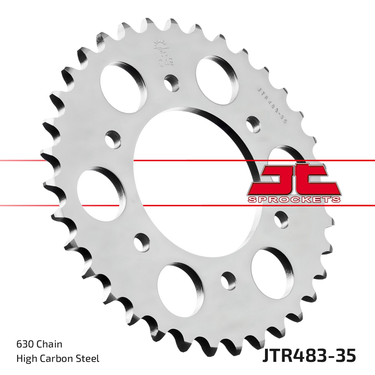 Řetězová rozeta JT JTR 483-35 35 zubů, 630 - Obrázek 2