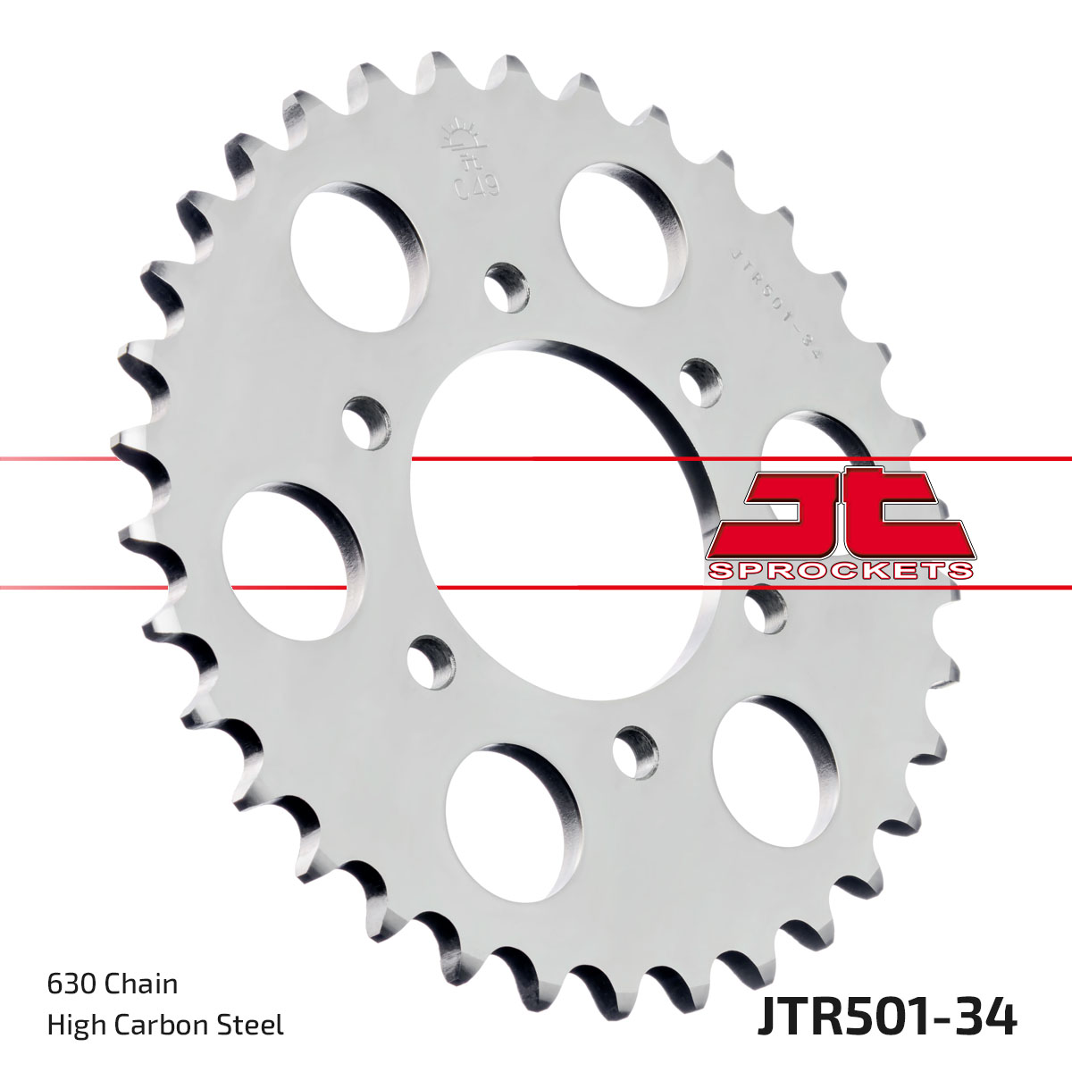 Řetězová rozeta JT JTR 501-34 34 zubů, 630 - Obrázek 3