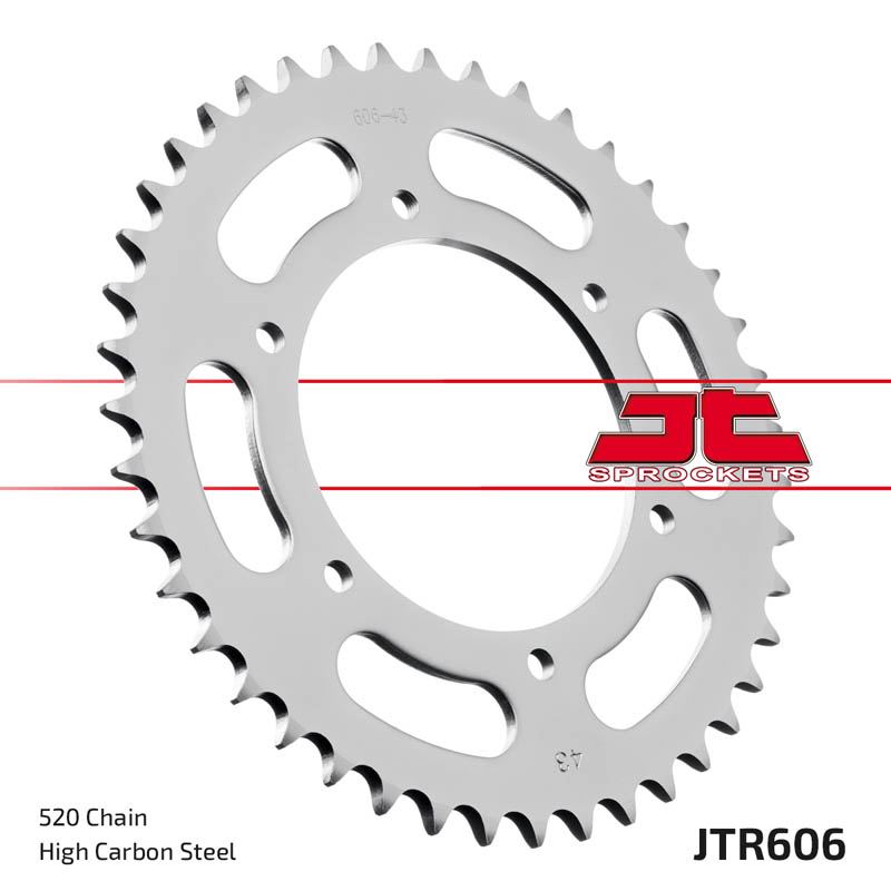 Řetězová rozeta JT JTR 606-43 43 zubů, 520 - Obrázek 2