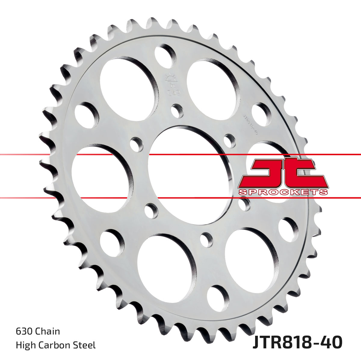 Řetězová rozeta JT JTR 818-40 40 zubů, 630 - Obrázek 2