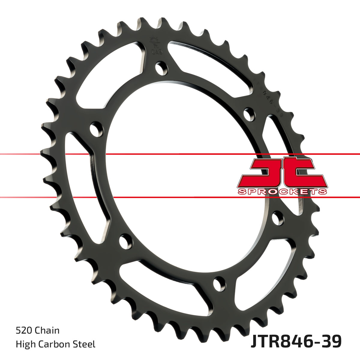 Řetězová sada D.I.D Chain - stříbrný řetěz 520 VX, X-kroužek, kolečko JT pogumované, rozeta JT pro YAMAHA SZR 660 1996-1998 - Obrázek 6
