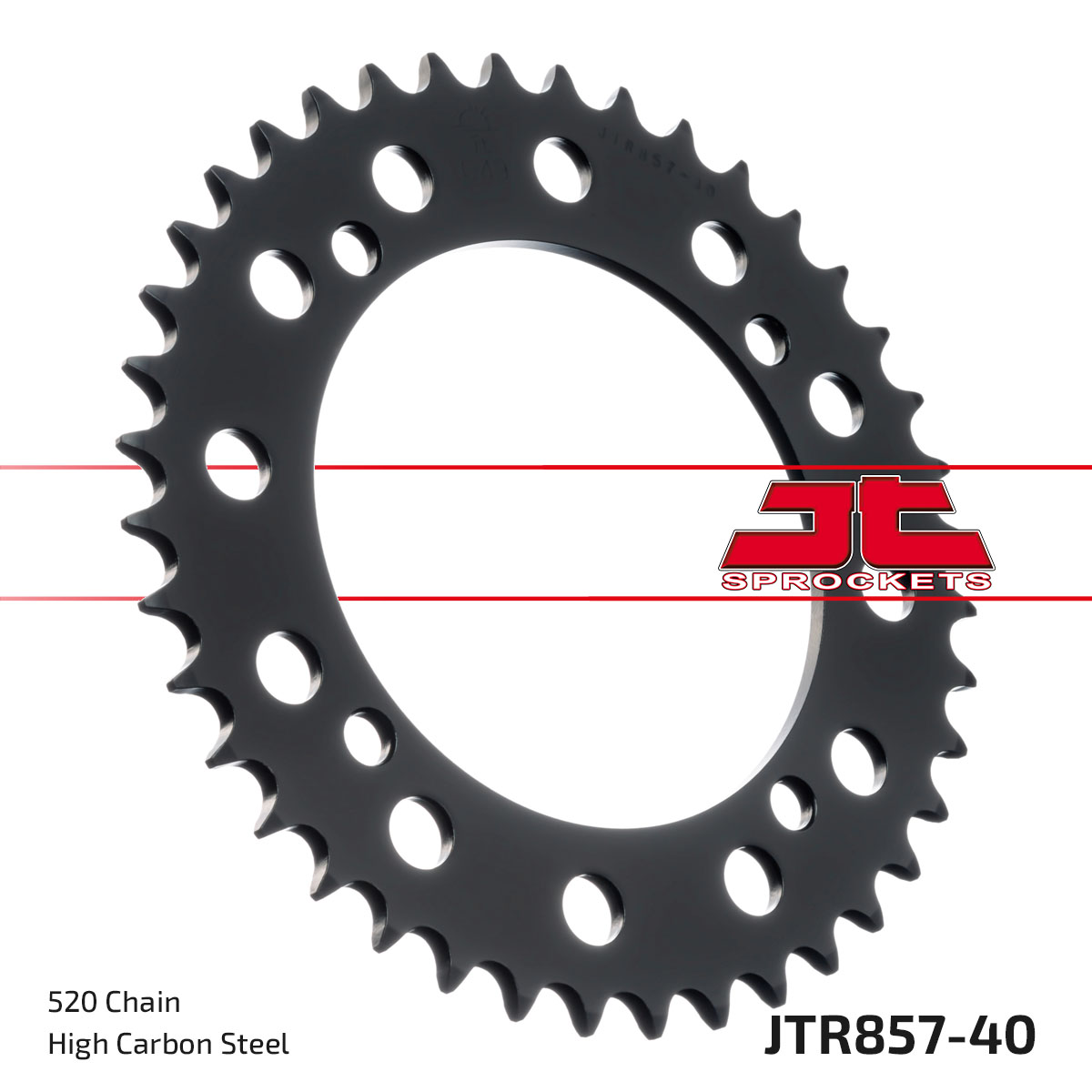 Řetězová sada D.I.D Chain - stříbrný řetěz 520 VX, X-kroužek, kolečko JT pogumované, rozeta JT pro YAMAHA XT 600 1987 - Obrázek 6