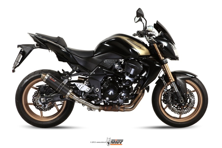 Koncovka výfuku MIVV GP K.028.L2S Karbon d105 pro KAWASAKI Z 750 R 2011-2014 - Obrázek 2