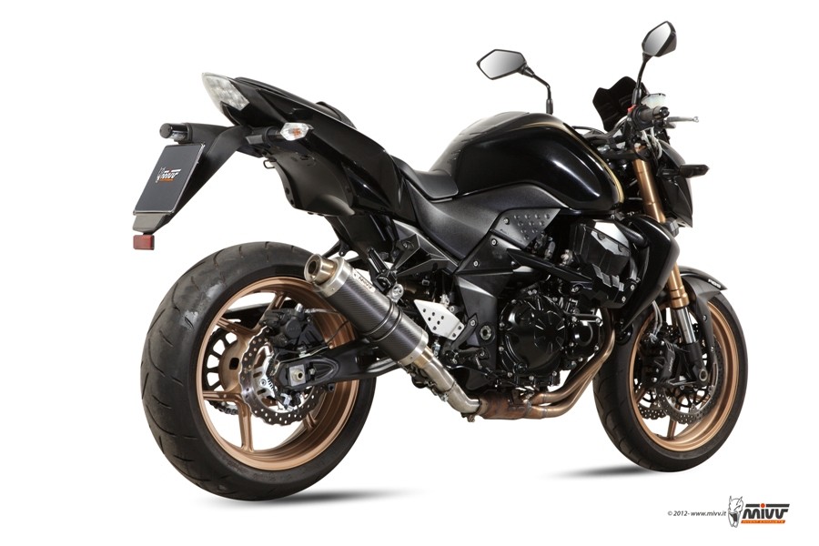 Koncovka výfuku MIVV GP K.028.L2S Karbon d105 pro KAWASAKI Z 750 R 2011-2014 - Obrázek 3