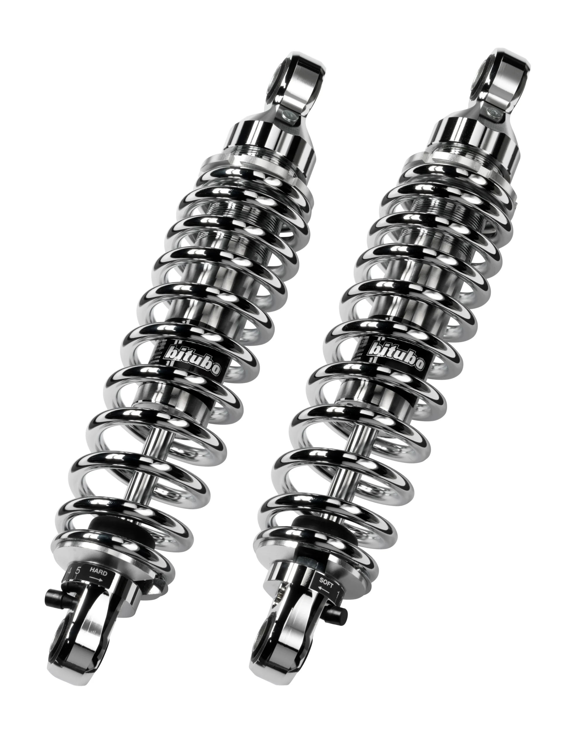 Zadní TWINSHOCK tlumič BITUBO WME4 nastavitelná: předpětí, odskok, komprese (STD -50mm) CHROME EDITION pro KAWASAKI ER-5 500 1996-2000
