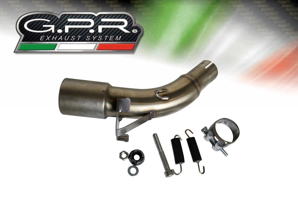 Koncovka výfuku Slip-on GPR FURORE EVO4 E4.K.171.FNE4 Matná černá pro KAWASAKI Ninja 125 2019-2020 - Obrázek 6