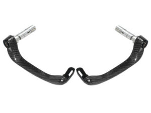 Chrániče páček ACCOSSATO "Ultra-Light" DE013 s černým očkem a vložkou right + left , carbon