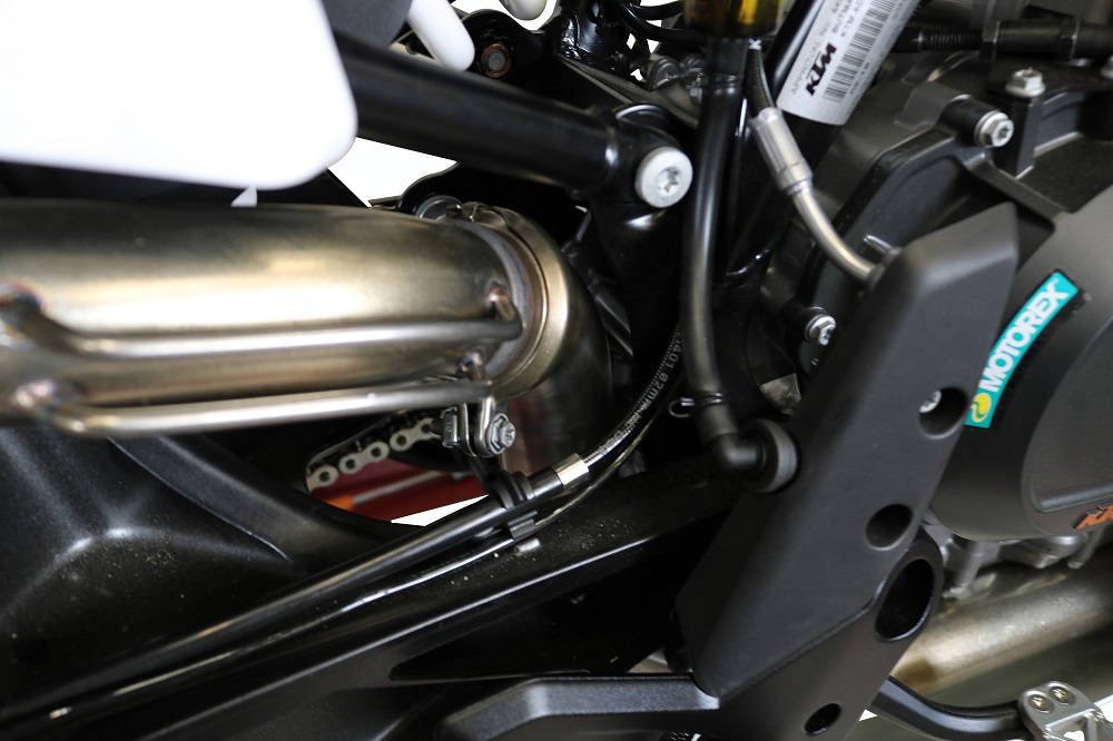 Výfukový systém bez katalyzátoru GPR CF.11.1.DEC Broušená nerezová ocel pro CFMOTO 800 MT Touring 2021-2024, CFMOTO 800 MT / Explore 2021-2024 - Obrázek 2