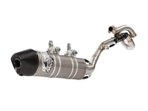 Výfuk kompletní 1x1 MIVV OVAL M.YA.023.SXC.F Nerez / Karbonové víčko pro YAMAHA YZ 250 F 2010-2011, YAMAHA YZ 250 F 2010-2011