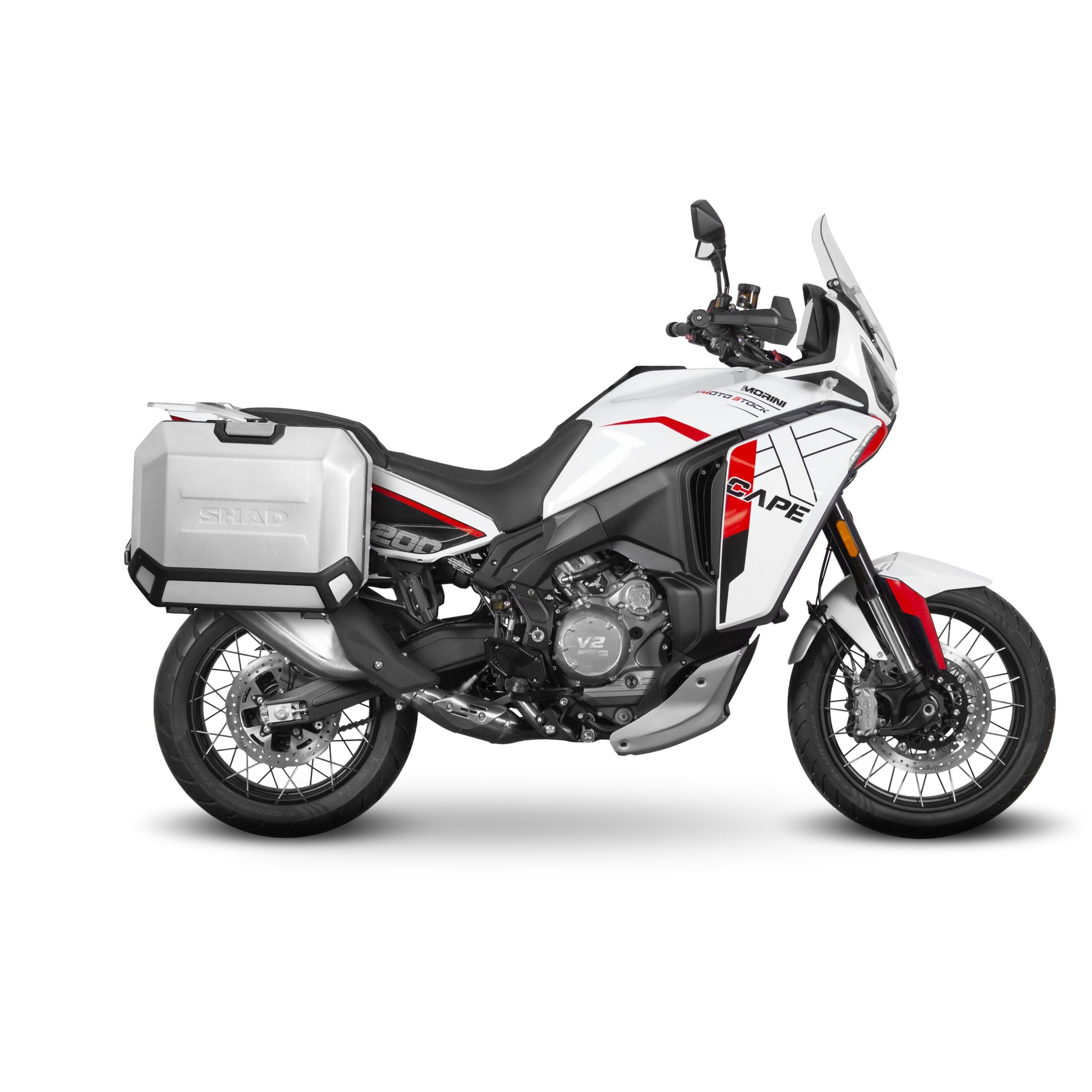 Montážní sada 4P systém SHAD M0XC164P (pro kufry a brašny TERRA a SH38X) pro MOTO MORINI X-Cape 1200 2025-2026 - Obrázek 3