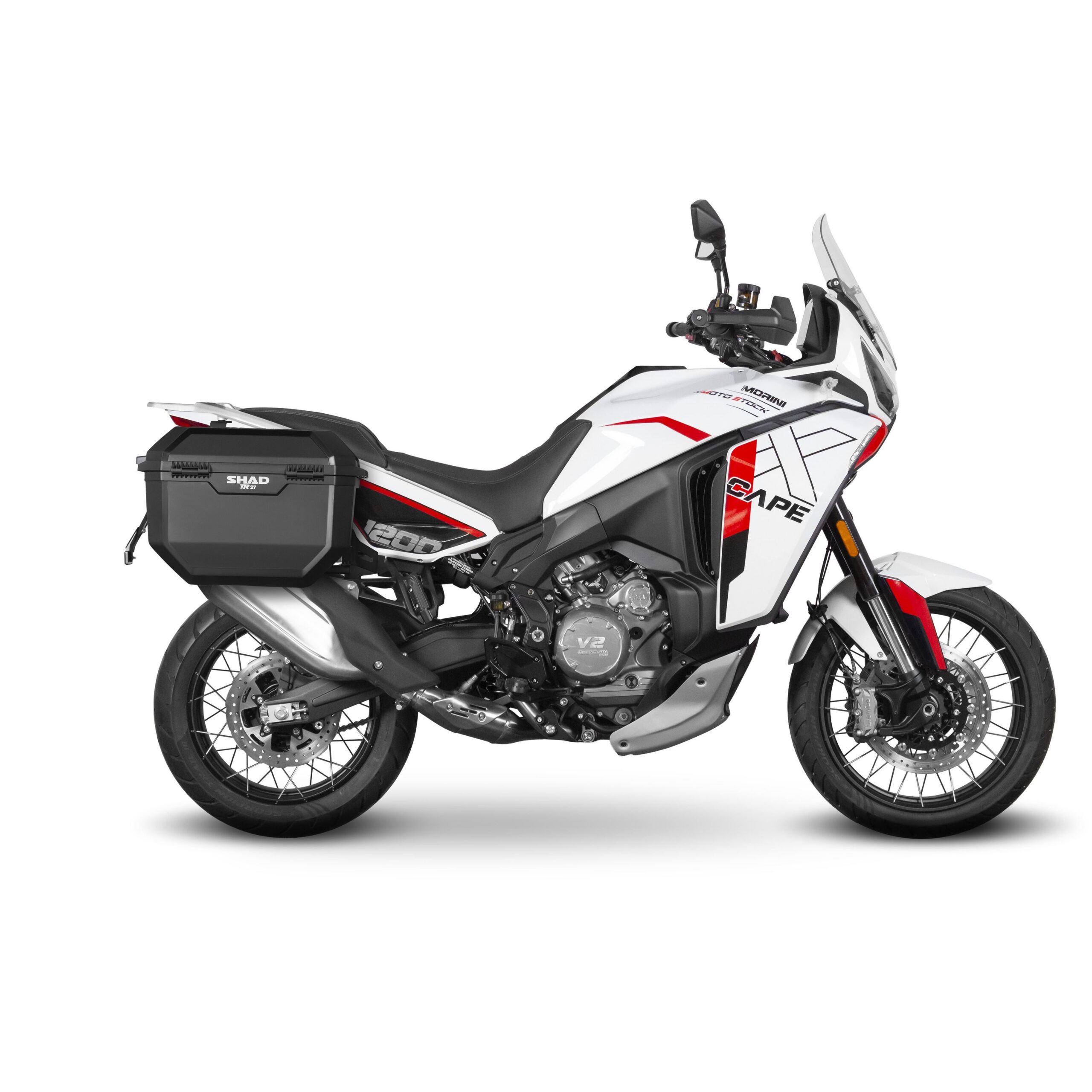 Montážní sada 4P systém SHAD M0XC164P (pro kufry a brašny TERRA a SH38X) pro MOTO MORINI X-Cape 1200 2025-2026 - Obrázek 4