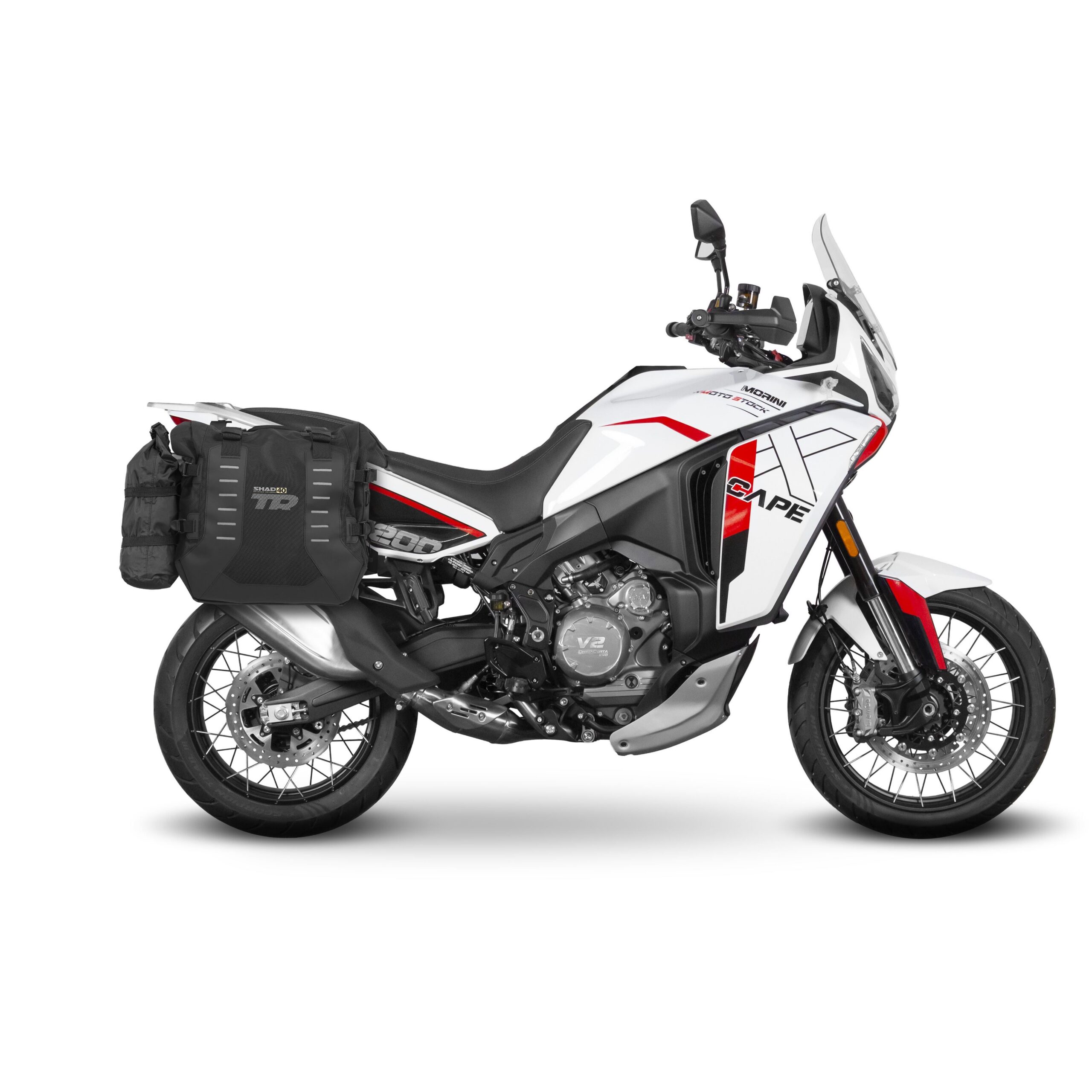 Montážní sada 4P systém SHAD M0XC164P (pro kufry a brašny TERRA a SH38X) pro MOTO MORINI X-Cape 1200 2025-2026 - Obrázek 6