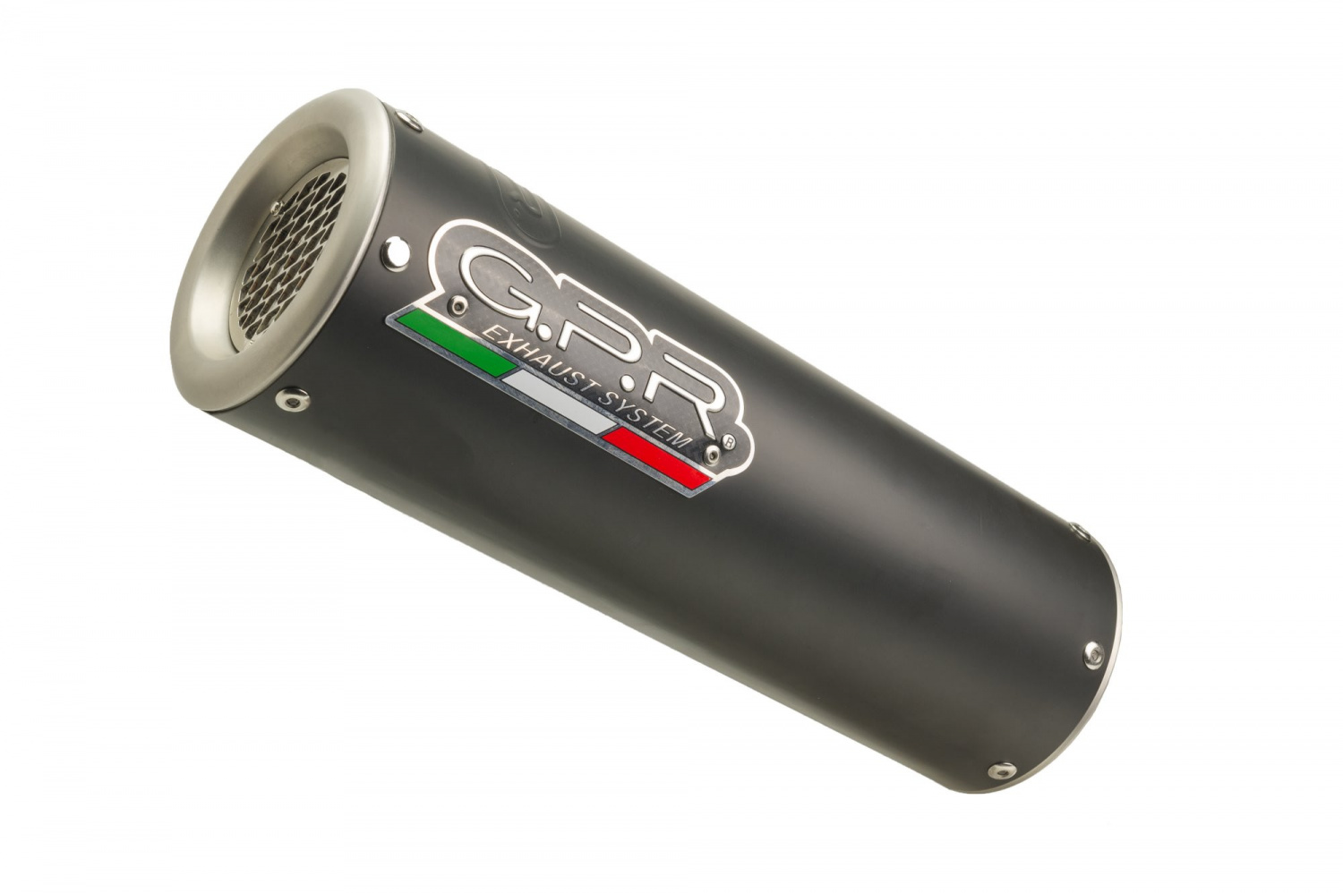 Výfuk kompletní GPR M3 BLACK TITANIUM VO.10.CAT.M3.BT Matná černá pro VOGE Brivido 125 R 2023-2024