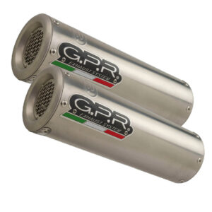 Dvojitá koncovka výfuku GPR M3 K.158.E4.M3.INOX Broušená nerezová ocel