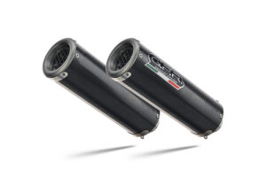 Dvojitá koncovka výfuku GPR M3 H.30.M3.PP Broušená nerezová ocel pro HONDA VTR 1000 F Firestorm 1997-2007