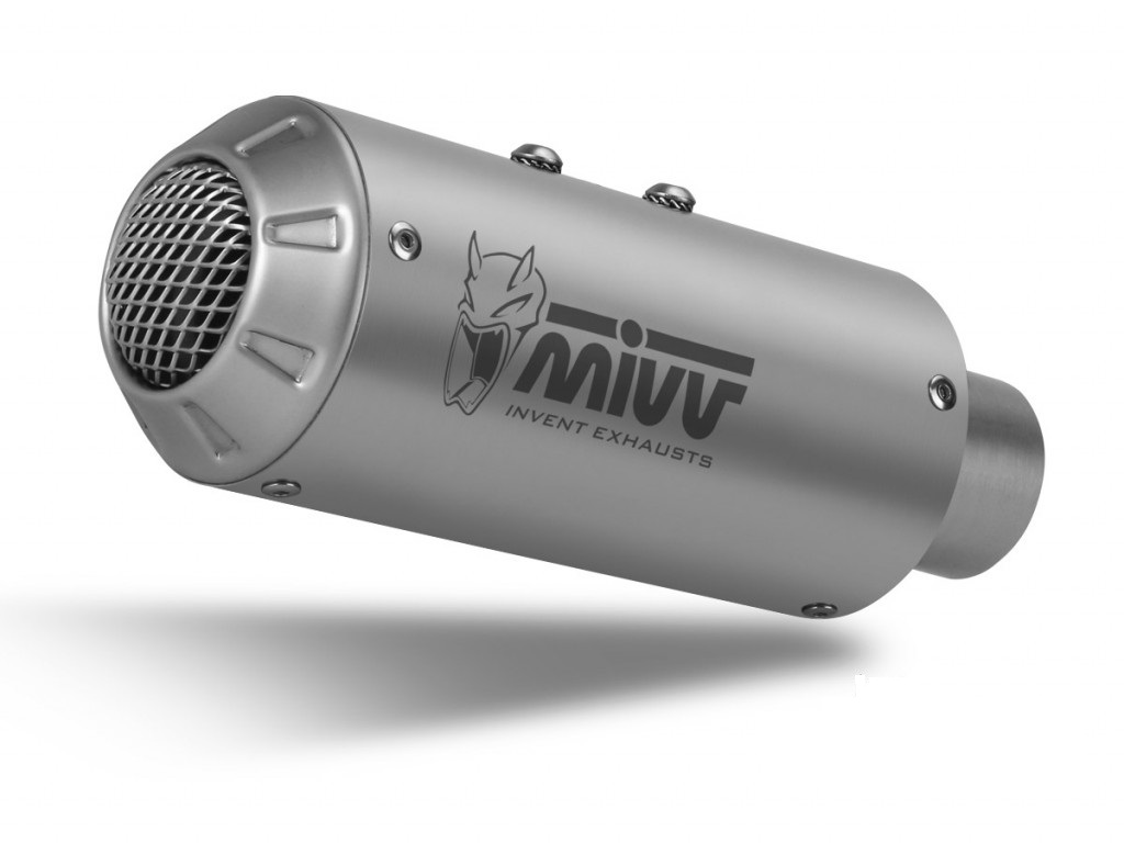 Výfuk kompletní 2x1 MIVV MK3 K.044.SM3X Nerez pro KAWASAKI Z 650 2017-2023, KAWASAKI Ninja 650 2017-2023
