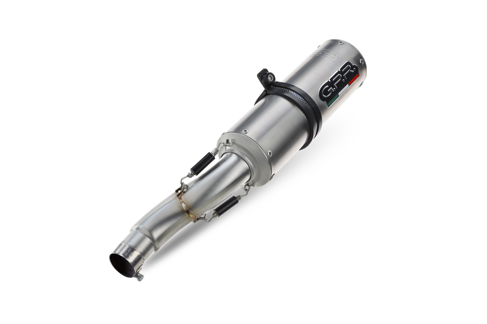 Dvojitá koncovka výfuku GPR M3 H.65.M3.TN Broušený titan pro HONDA VFR 800 (ABS) 2002-2013 - Obrázek 6