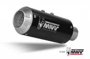 Výfuk kompletní MIVV MK3 Y.075.SM3B Černá nerezová ocel pro YAMAHA XSR 125 2022-2024
