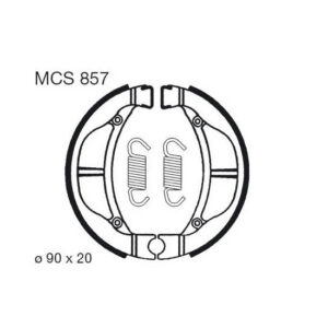 Brzdové čelisti LUCAS MCS 857
