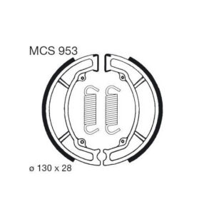 Brzdové čelisti LUCAS MCS 953