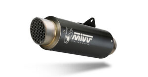 Výfuk kompletní 3x1 MIVV GPpro Y.082.KXBP černá pro YAMAHA XSR 900 2022-2021, YAMAHA XSR 900 GP 2022-2026