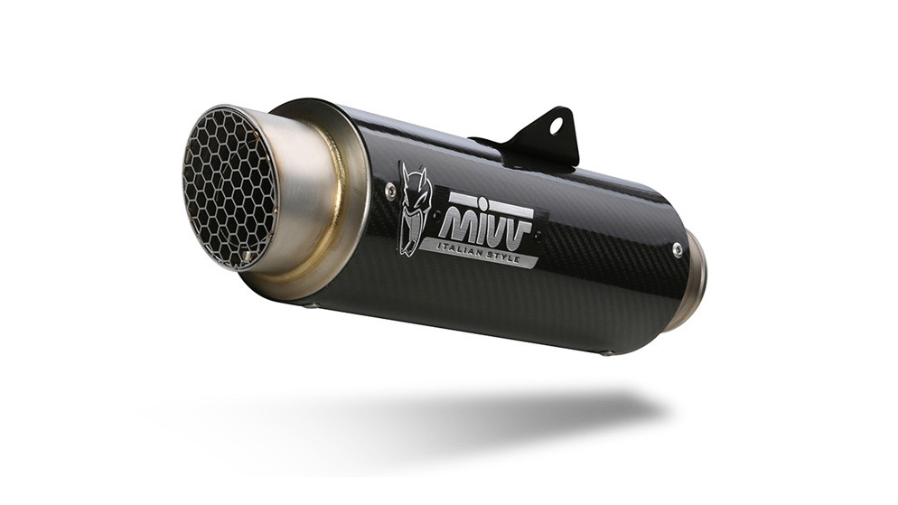 Výfuk kompletní 2x1 MIVV GPpro Y.084.K2P Karbon pro YAMAHA MT-07 700 2025-2026
