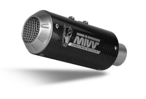 Výfuk kompletní 4x2x1 MIVV MK3 H.072.SM3C Karbon pro HONDA CB 650 R 2019-2023, HONDA CBR 650 R 2019-2023