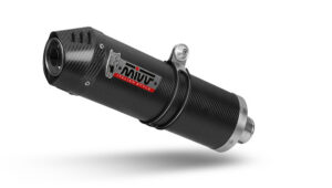 Výfuk kompletní 2x1 MIVV OVAL K.057.K3C Uhlík s uhlíkovým krytem pro KAWASAKI Z 650 2024-2026, KAWASAKI Ninja 650 2024-2026
