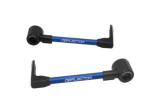 Chrániče páček ACCOSSATO DE003 s modrou hadicí a kloubem right + left , aluminium
