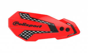 Chrániče páček POLISPORT MX FLOW 8308200023 s montážní sadou Red CR04/black