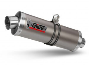 2 koncovky výfuku MIVV OVAL H.012.LN Titan pro HONDA CBR 1100 XX Super Blackbird 1997-2006