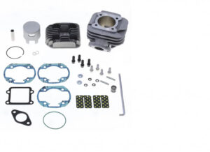 Válec sada ATHENA P400485100089 Big Bore (with Head) d 47,6 mm, pin 10 mm, flat head piston pro APRILIA Amico 50 1996-1998, YAMAHA EW 50 Slider 2000-2002