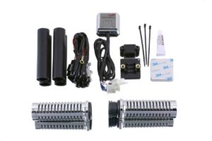 Rukojeti CUSTOMACCES HEATED PO0005J Nerez d 22mm
