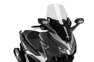 Plexi štít PUIG V-TECH LINE TOURING 1295W průhledný pro HONDA NSS 300 Forza 2018-2019, HONDA NSS 125 Forza 2018-2019