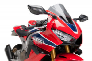 Boční spoilery PUIG DOWNFORCE 9729N černý pro HONDA CBR 1000 RR Fireblade 2017-2019